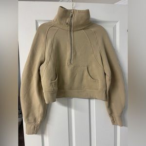 Lululemon XS/S Oversized Funnel Neck Half Zip
